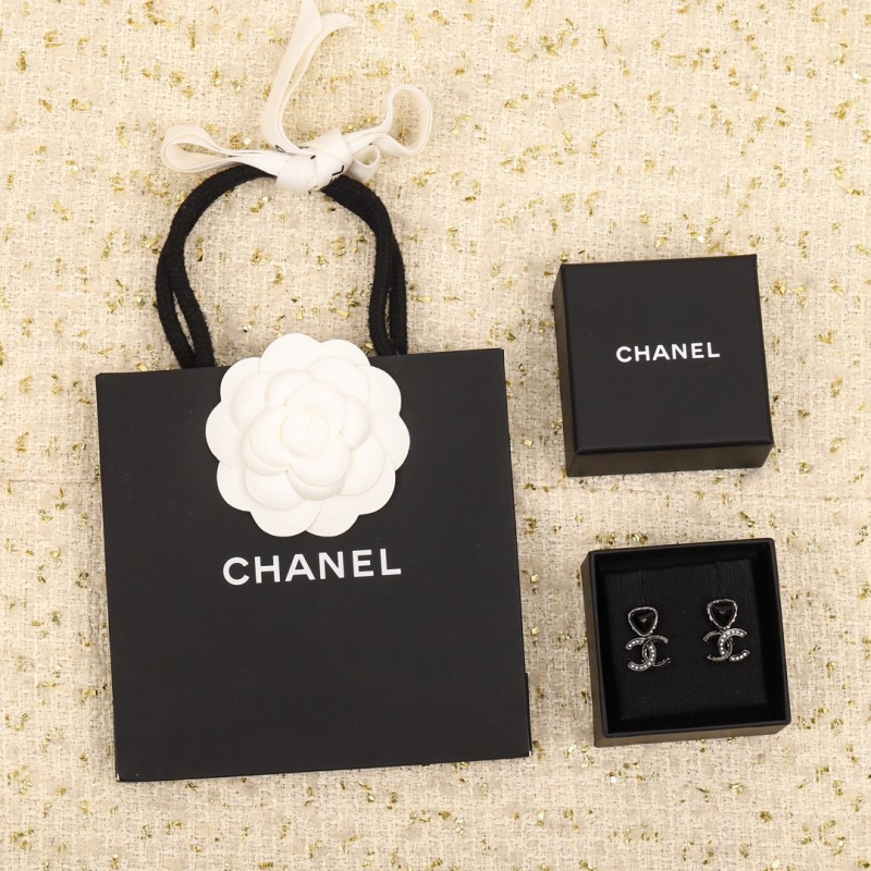 Ch*el earrings